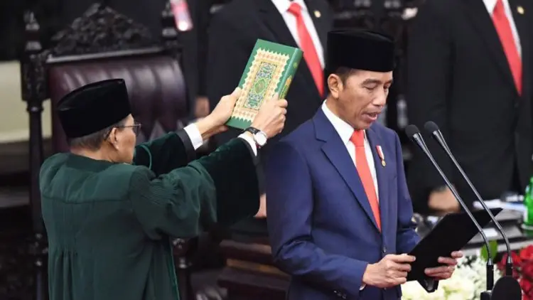 Rangkuman, Pelantikan Presiden Jokowi yang Berlangsung Lancar dan Khidmat