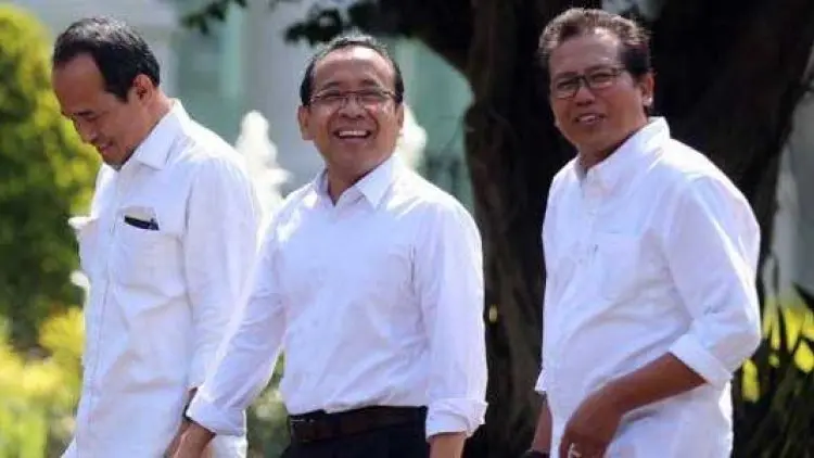 Tiga Tokoh Ini Bersamaan Datangi Istana Presiden