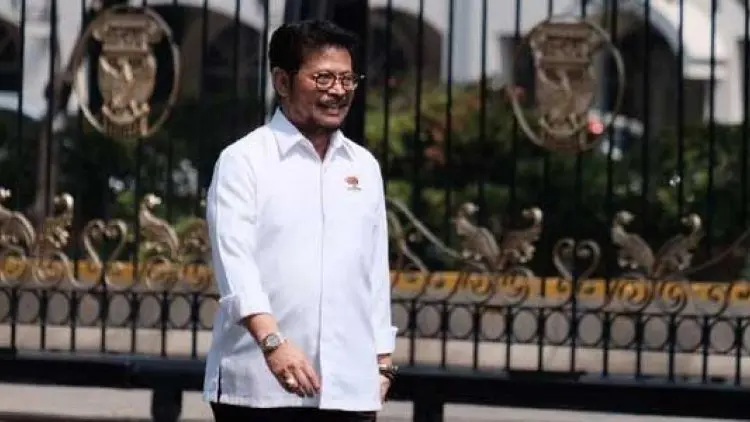 Syahrul NasDem Dipilih Jokowi Gantikan Amran?