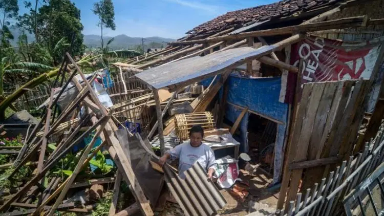 Sekitar 884 Jiwa Terdampak Angin Kencang di Kabupaten Bandung
