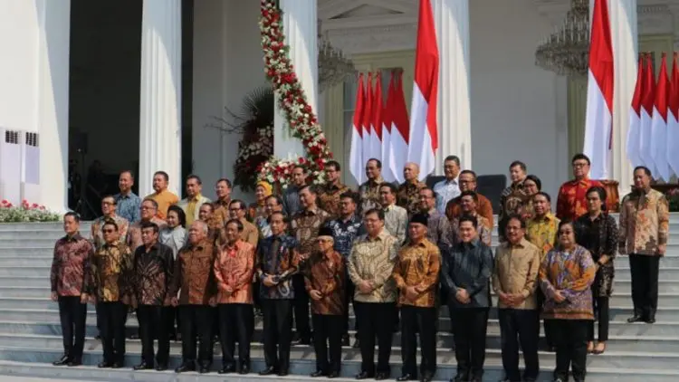 Inilah Para Menteri Kabinet Indonesia Maju yang Diumumkan Jokowi