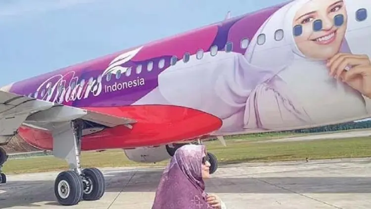 Wajah di Badan Pesawat, Ini Reaksi Shireen Sungkar