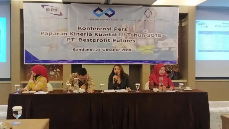 Kinerja PT Bestprofit Futures Melejit 42,16 Persen di Kuartal III