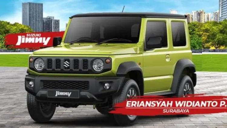 Suzuki Umumkan Pemenang Jimny di Undian MERDEKA