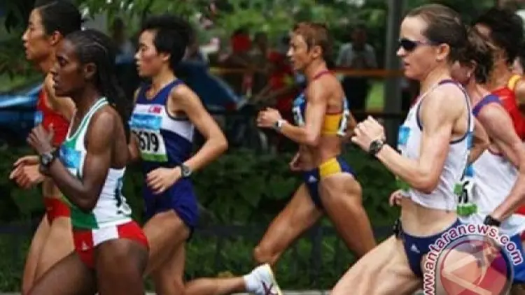 Para Pelari Kenya Dominasi Podium Jakarta Marathon