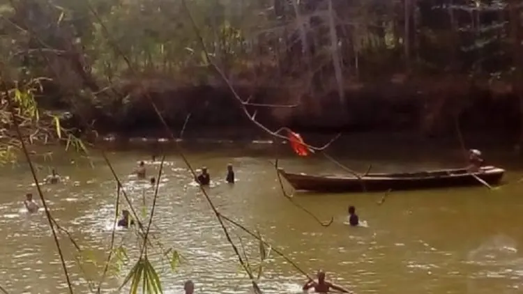 Petugas dan Warga Surade Temukan Jasad Pelajar SD Tenggelam di Sungai