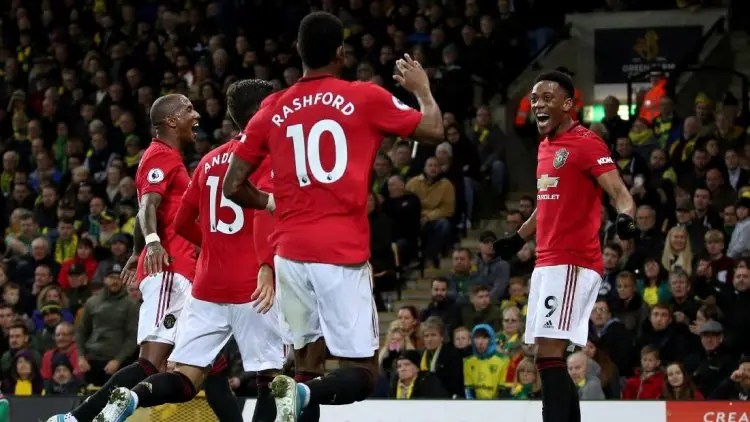 Diwarnai Dua Penalti Gagal, MU Bekuk Norwich City