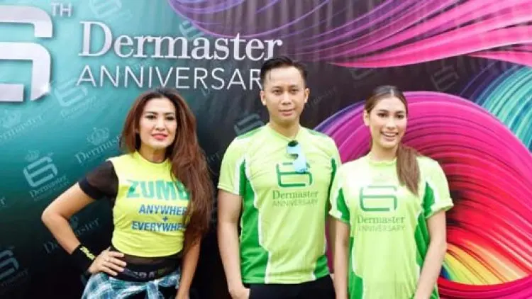 Liza Natalia Kampanye Hidup Sehat dengan Zumba