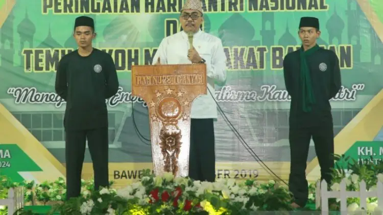 Wakil Ketua MPR : Perekonomian Santri Harus Dihidupkan