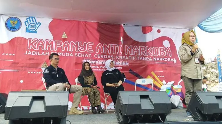 Ratusan Pelajar KBB Deklarasi Perang Lawan Narkoba