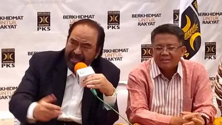 Surya Paloh Tak Nyaman Prabowo di Kabinet Jokowi ?