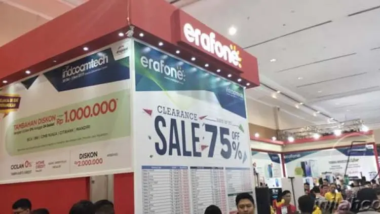 Mencari Diskonan Smartphone di Indocomtech 2019