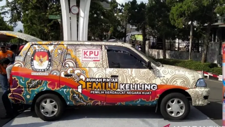 KPU Sukabumi Luncurkan Mobil Cerdas Demokrasi