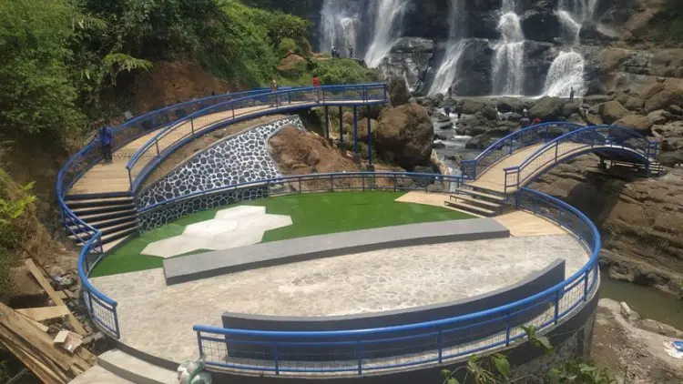 Pembangunan Curug Malela KBB Capai 85 Persen