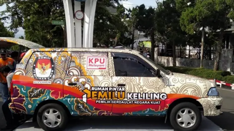 KPU Sukabumi Luncurkan Mobil Cerdas Demokrasi