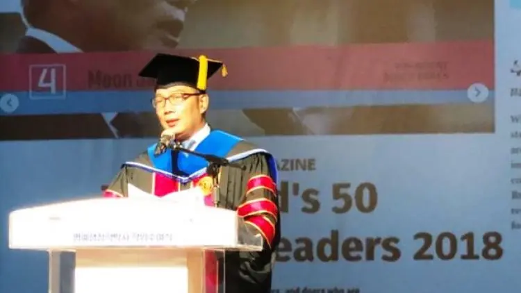 Ridwan Kamil Paparkan Sejumlah Inovasi Pemdaprov Jabar di Korea Selatan