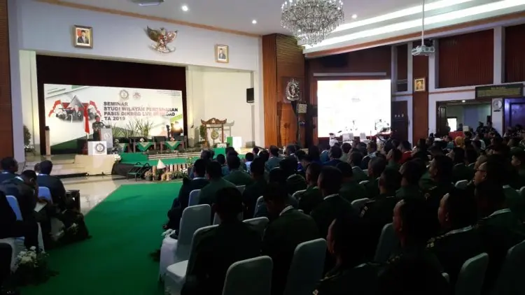 Seskoad Gelar Seminar Nasional Bahas Isu Politik Terkini