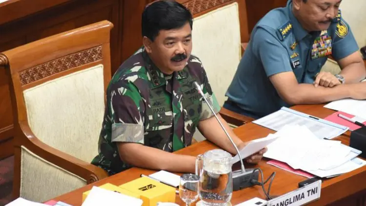Panglima TNI Sampaikan Rencana Kerja Terkait Percepatan Alutsista