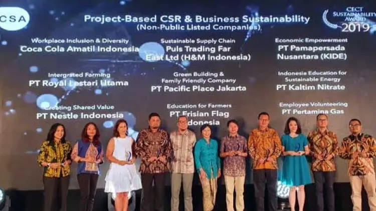Pertagas Gondol CECT Sustainability Awards 2019