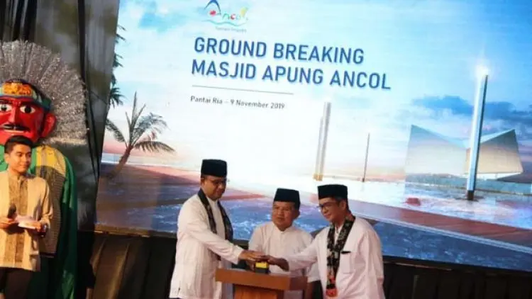 Pembangunan Masjid Apung Ancol Habiskan Rp50 Miliar