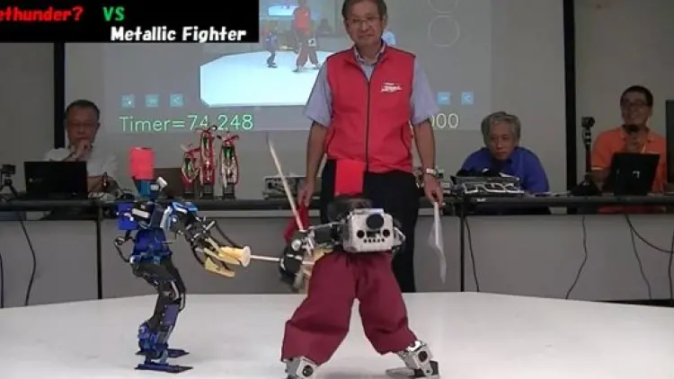 Seperti Ini Pertarungan Samurai Antar-Robot