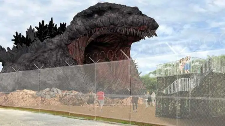 Replika Godzilla Ukuran Asli Siap Hadir di Jepang