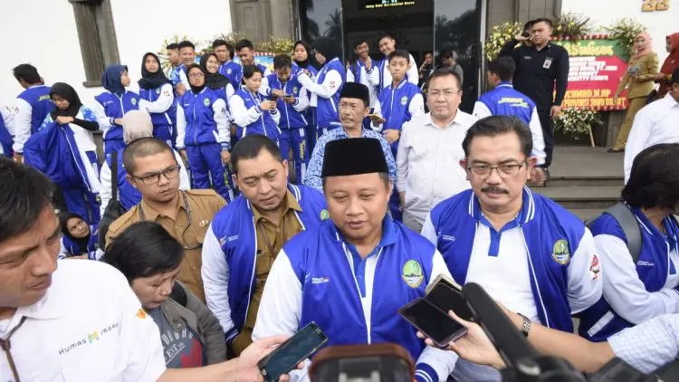 Uu Ruzhanul Harap Kontingen Jabar Jadi Juara dalam Popnas dan Fornas