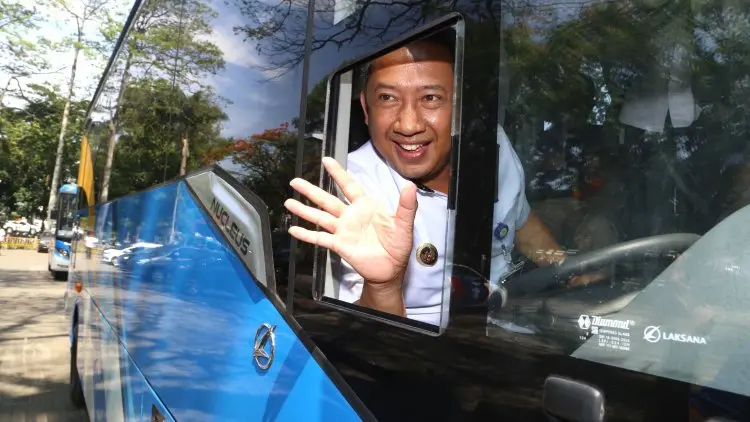 Foto: Peluncuran Trans Metro Bandung Koridor 5