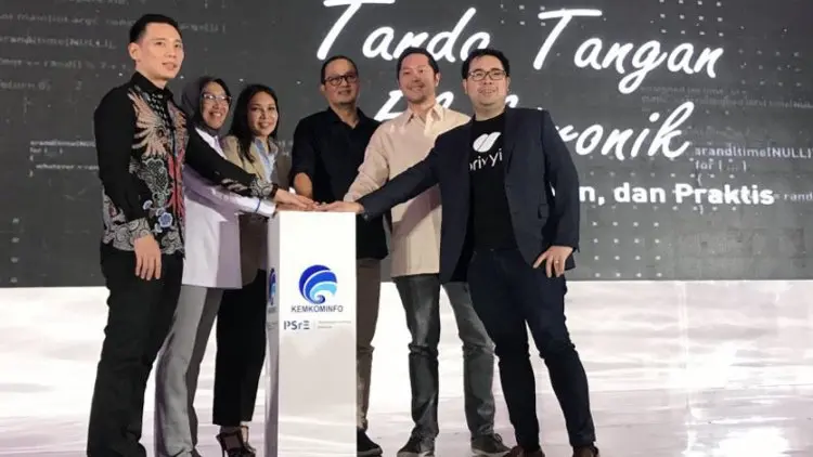 Kominfo Luncurkan Tanda Tangan Elektronik