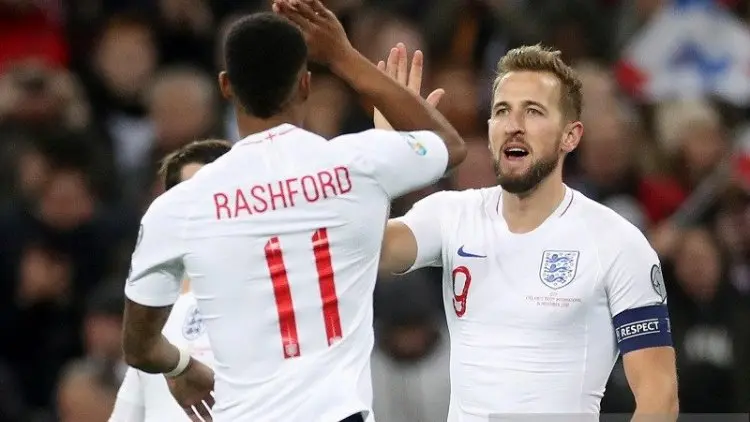 Hajar Montenegero 0-7, Inggris Lolos ke EURO 2020