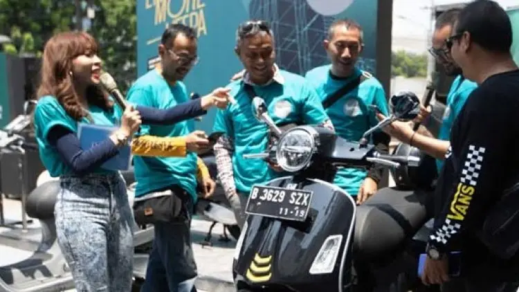 Cara Piaggio kenalkan Vespa GTS Super Tech 300