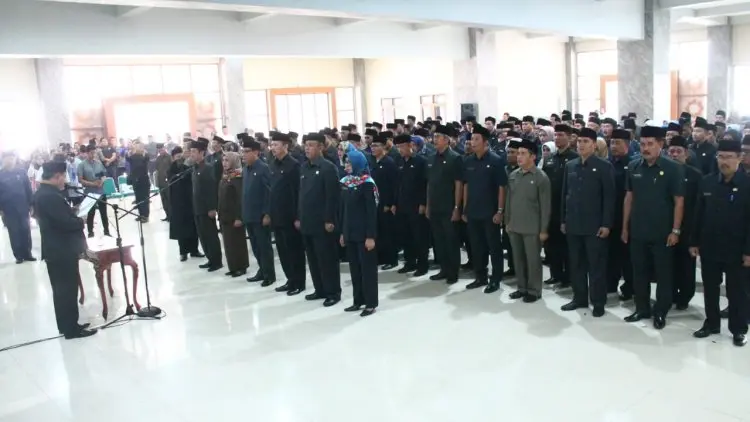 Aa Umbara Lantik 191 Pejabat dari Setingkat Eselon 4 hingga Eselon 2