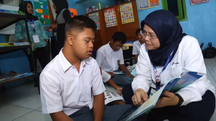 Foto: Program Mengajar Di Sekolah Berkebutuhan Khusus
