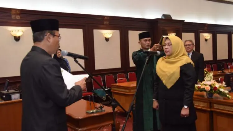 Dewi Basmala Gatot Dilantik Jadi Direktur Utama RSUD Al Ihsan