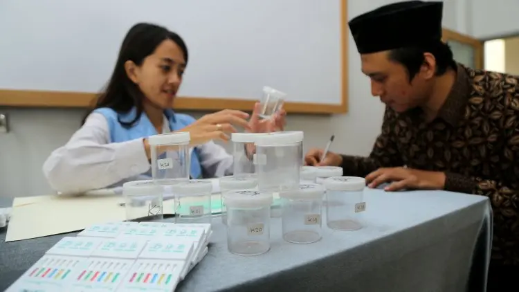 Antisipasi Penyalahgunaan Narkotika, Mahasiswa dan Dosen USB Jalani Tes Urine