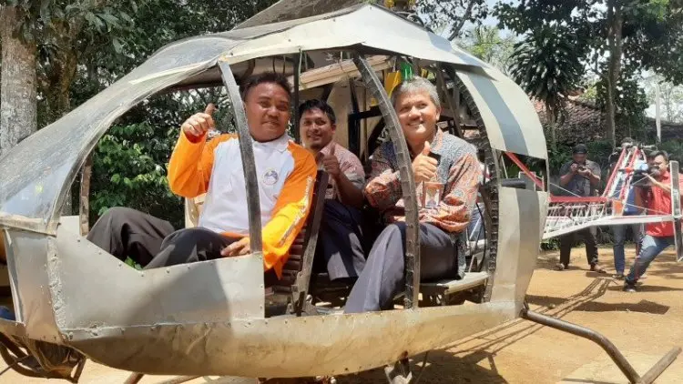 Lapan: Helikopter Buatan Pemuda Sukabumi Belum Siap Uji