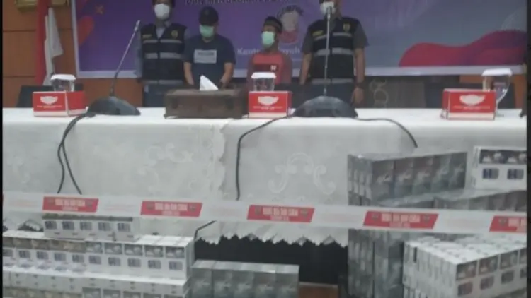 Kasus Rokok Ilegal, Kerugian Capai Rp2,5 Miliar