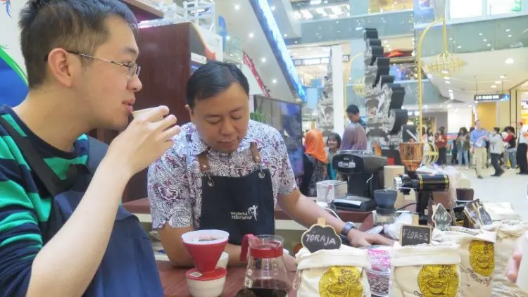 Kopi Jadi Andalan Pelajar Indonesia di Nanjing