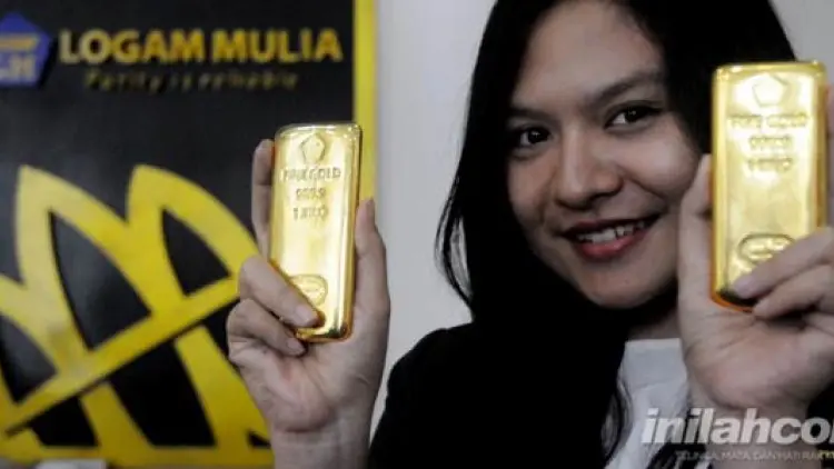Harga Emas Berjangka Hanya Naik Tipis