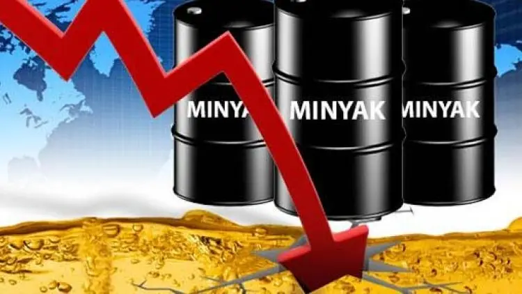 Harga Minyak Berjangka Turun