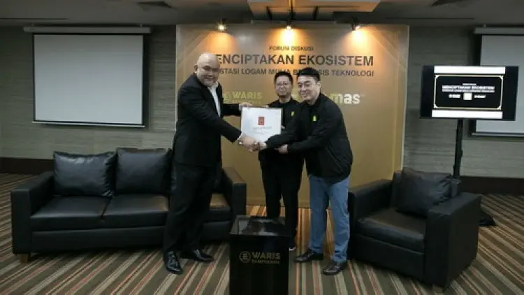 Kolaborasi SGI-ORORI Distribusikan Emas WARIS