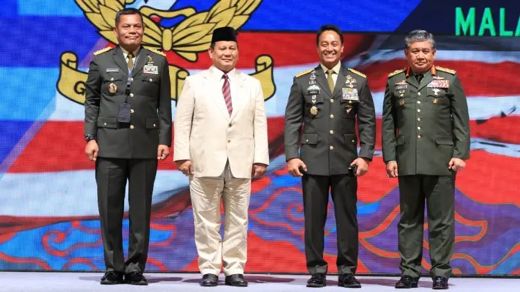 Prabowo Serukan Lawan Terorisme di Pertemuan Multilateral Kasad ASEAN Ke-20