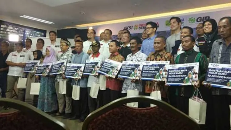 ACT Beri Bantuan Guru Prasejahtera