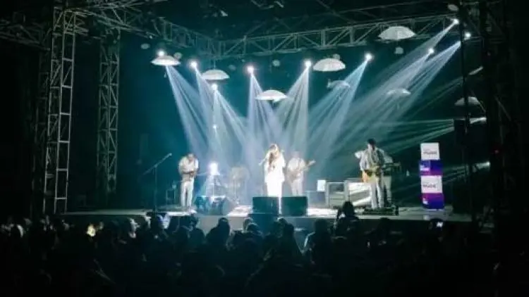 Aksi Danilla di Konser KiosMusic Memukau Penonton