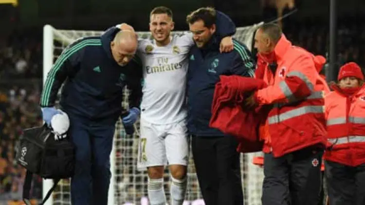 Madrid Lolos ke 16 Besar, Hazard Jadi Korban