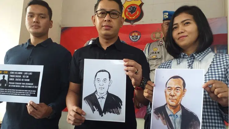 Polisi Bogor Rilis Sketsa Mayat dalam Koper, Ini Dia