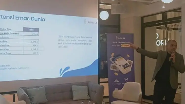 Tamasia-Grab Tawarkan Emas Digital Mulai Rp10.000