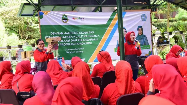 PKK Jabar Tingkatkan Kekompakan Kader lewat Jambore