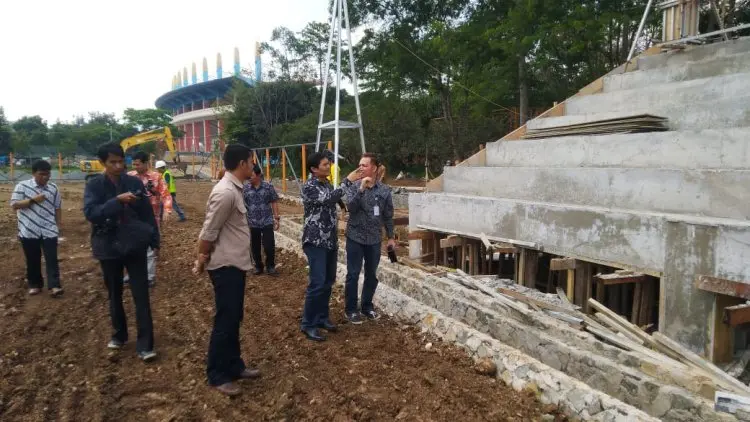 Pembangunan Stadion Mini Berlisensi FIFA di SOR Jalak Harupat Terus Dikebut