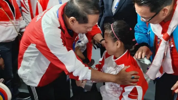 Hanya Dapat Perak Angkat Besi, Lisa Berurai Air Mata